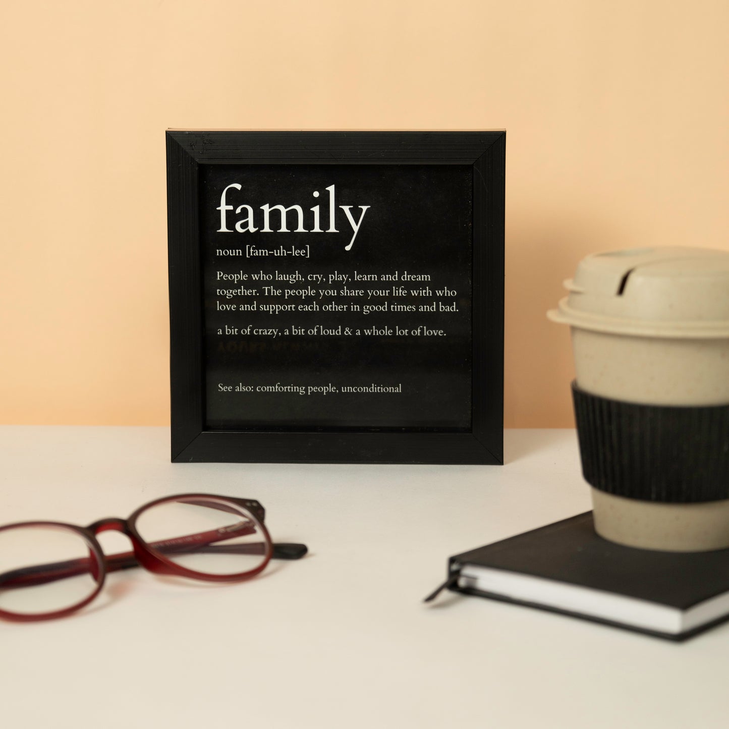 Family Definition - Gift Photo Frame