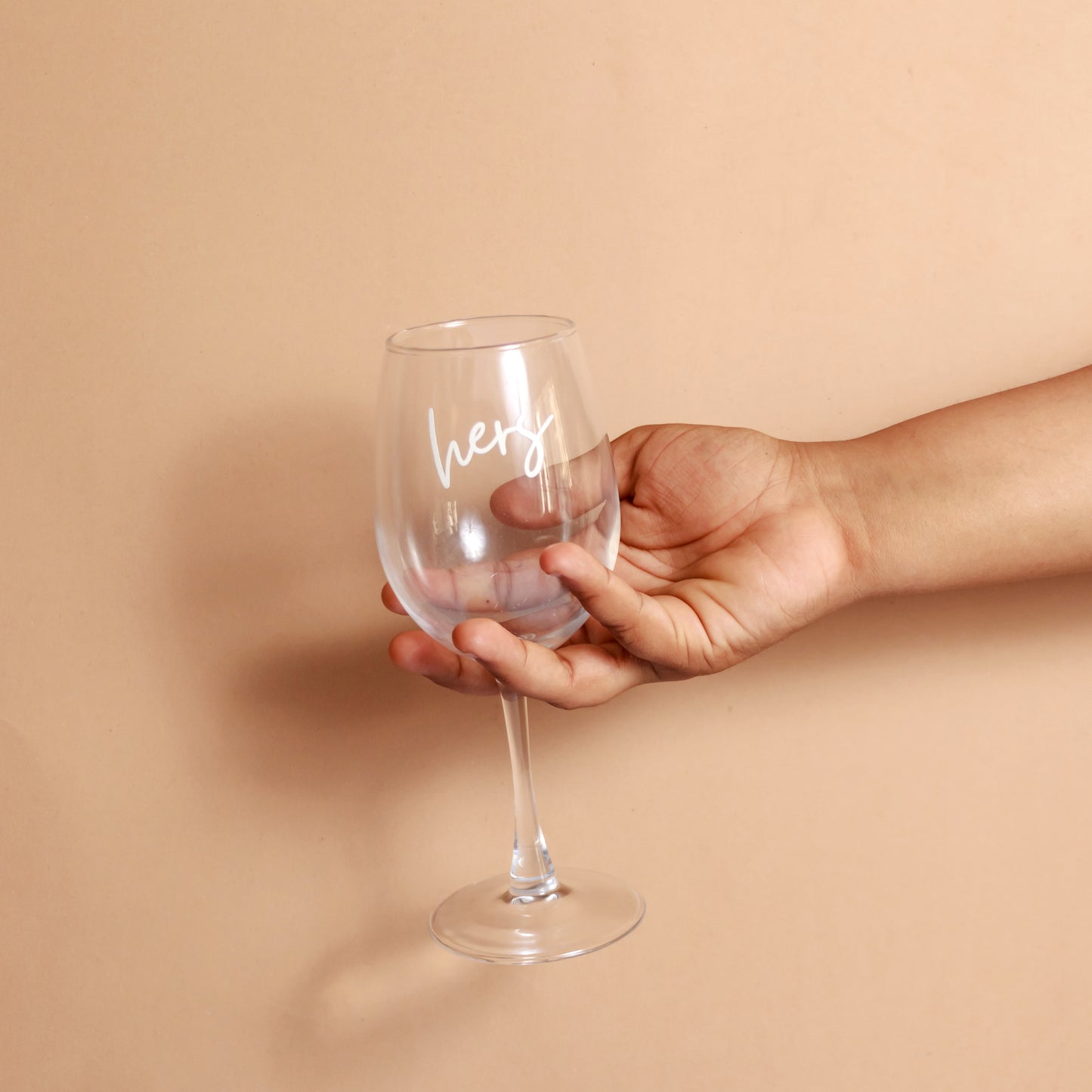 Hers Wine Glass