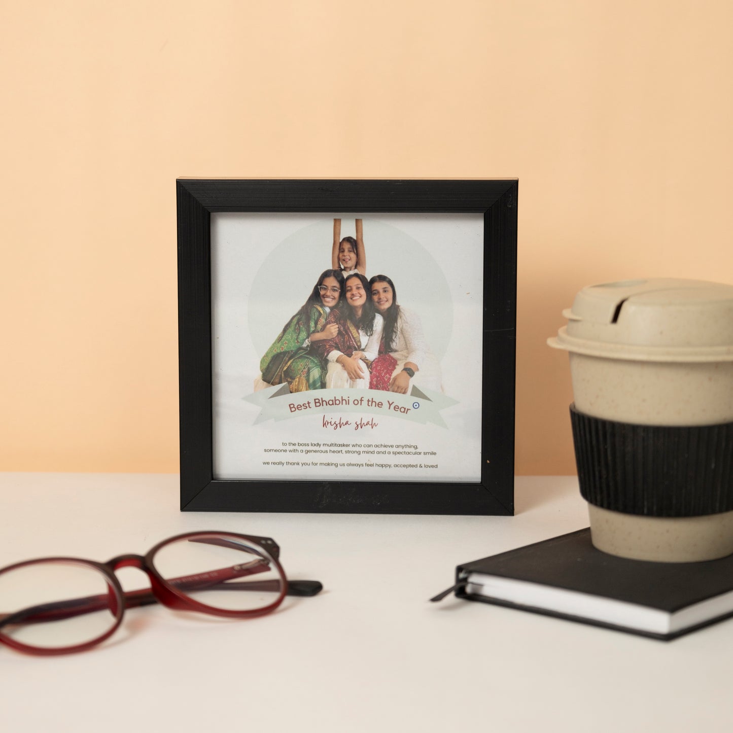Personalized Best of the Year Award Frame – Custom Photo & Name Gift