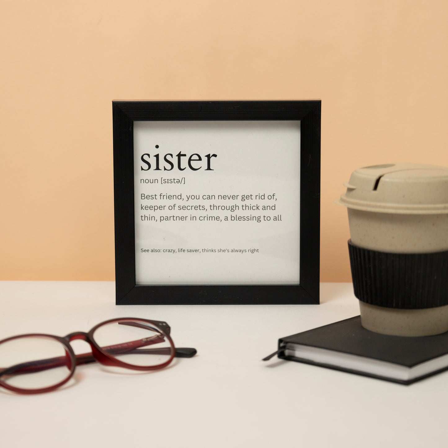 Sister Definition - Gift Photo Frame