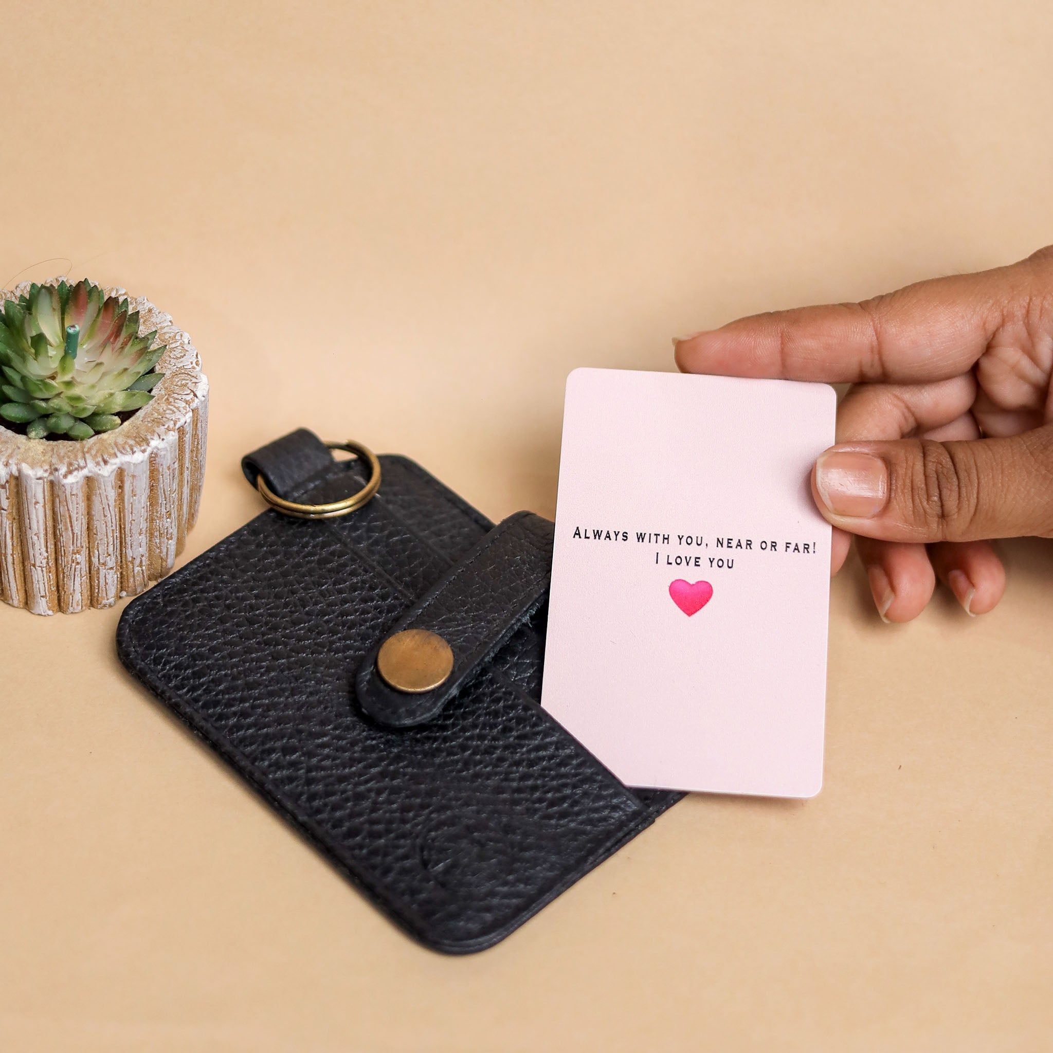 Personalized Wallet Card With Message