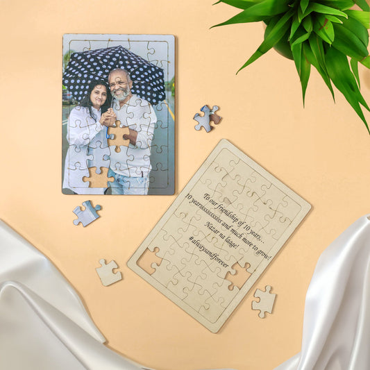 Personalised Jigsaw Puzzle With Secret Message
