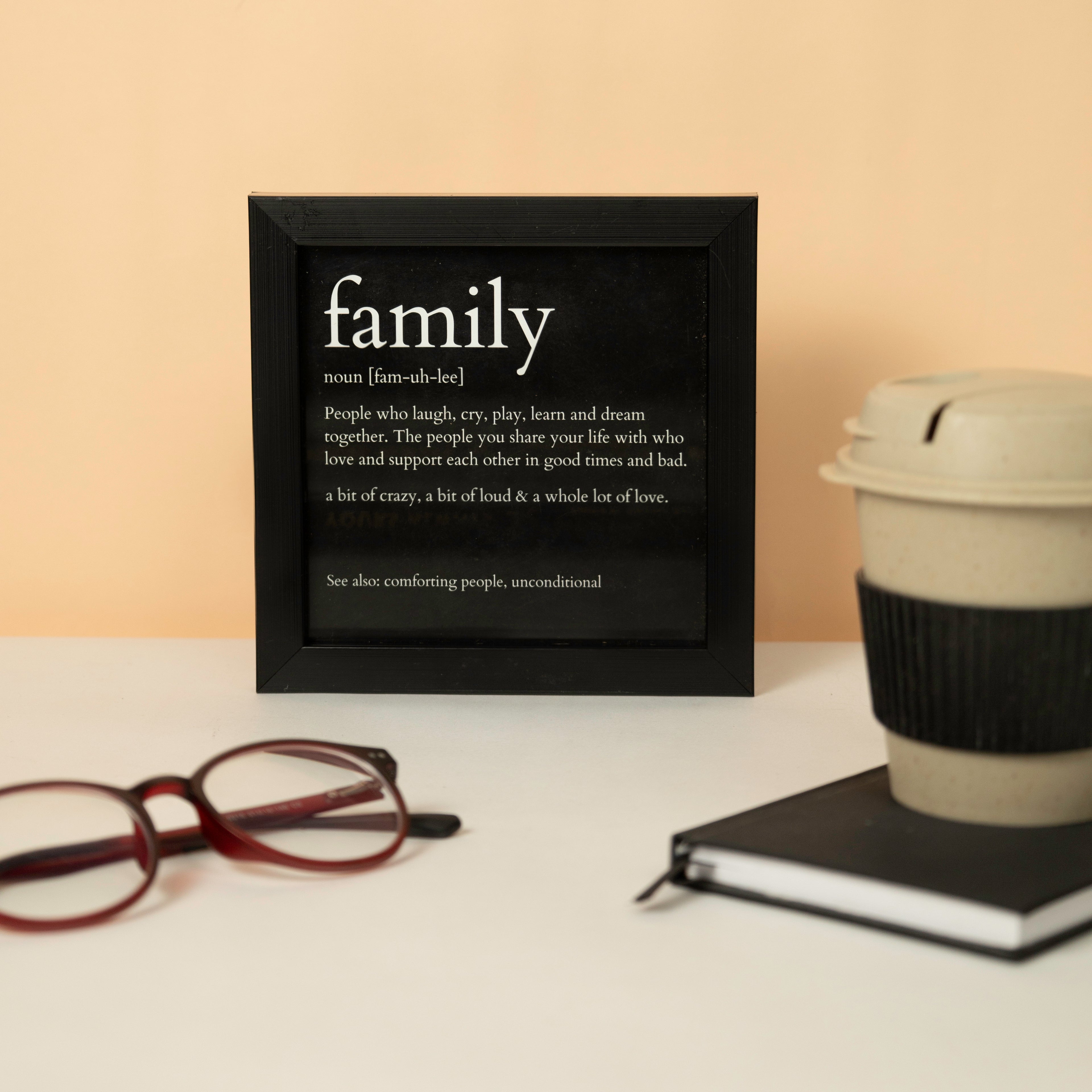 Family Definition - Gift Photo Frame