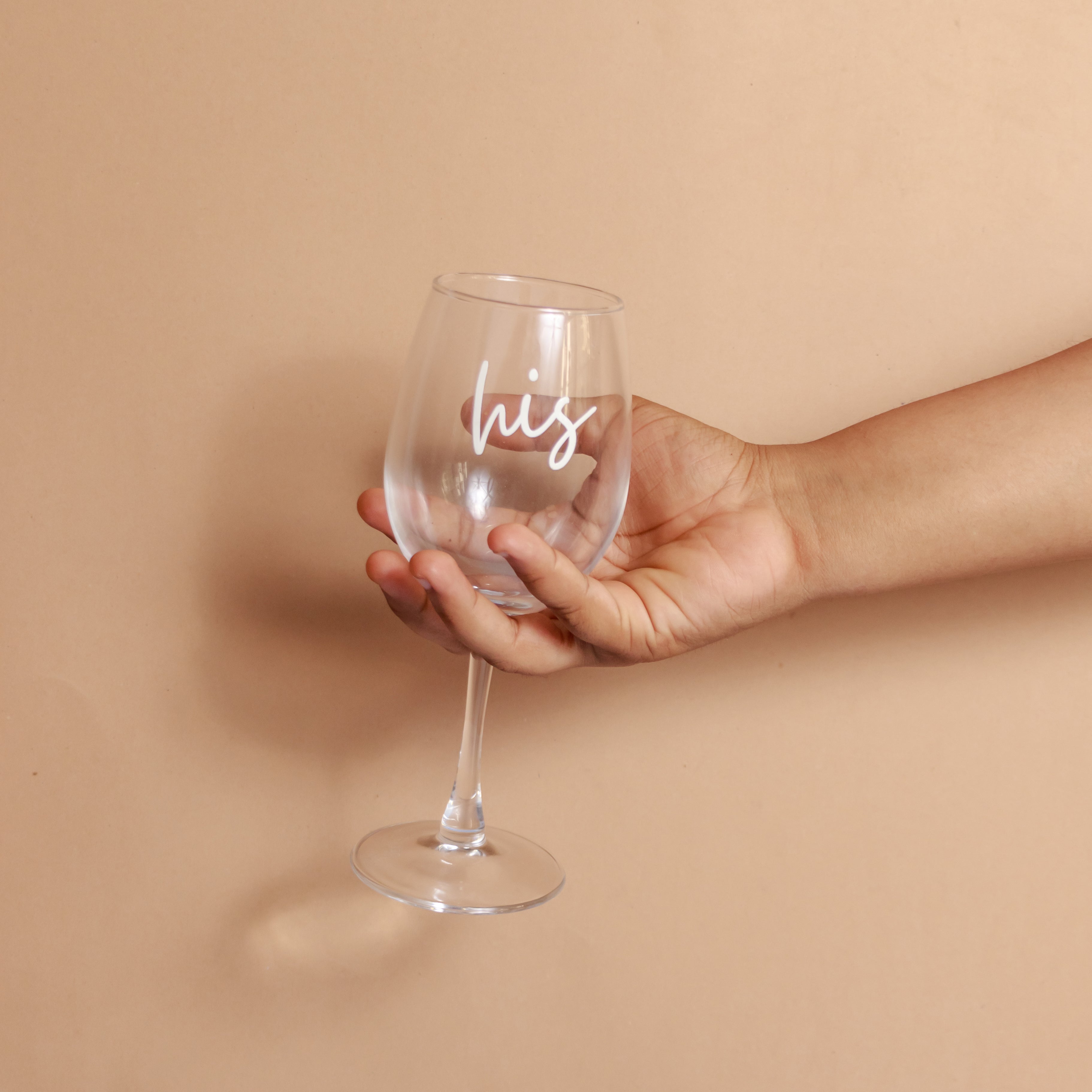 His Wine Glass