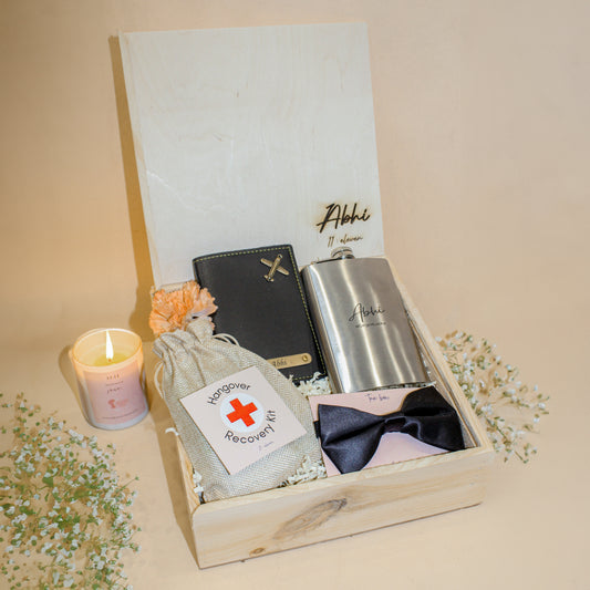 Personalised Dapper Duo: Groomsman Essentials Kit