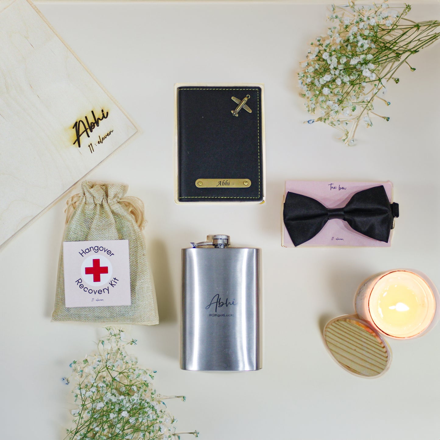 Personalised Dapper Duo: Groomsman Essentials Kit