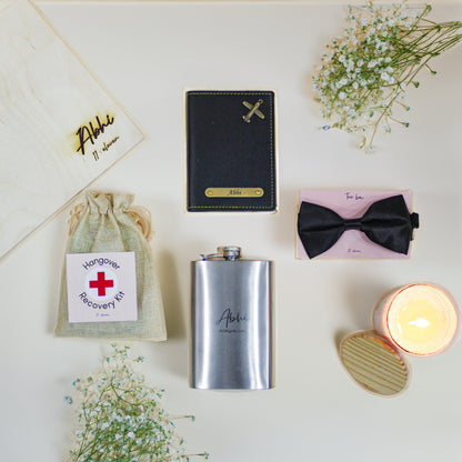 Personalised Dapper Duo: Groomsman Essentials Kit