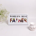 Personalised 'World’s Best Father' Photo Collage Frame – Thoughtful Gift for Dad
