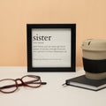 Sister Definition - Gift Photo Frame