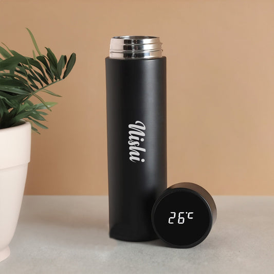 Personalized Temperature Bottle With Smart Display