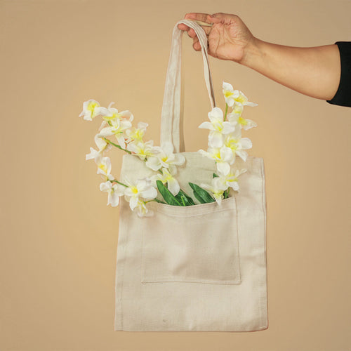 Remember why you started - Canvas Tote Bag - 14.5" by 13.5"