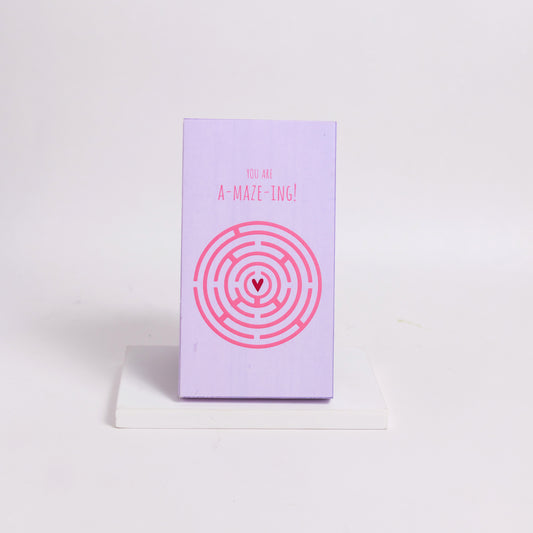 You Are A-MAZE-ING Maze - Handmade Chocolate Box