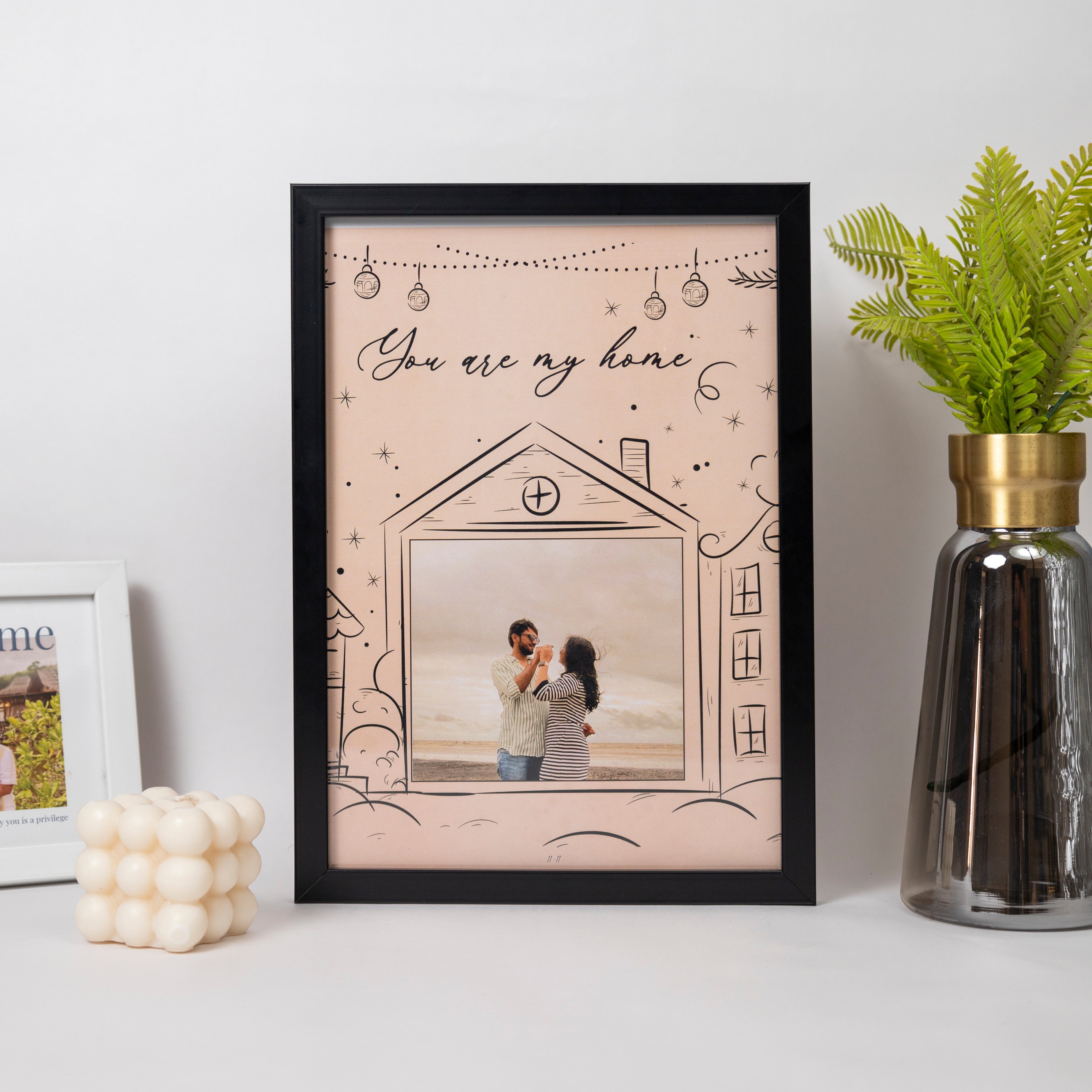 You are My Home - Personalised photo frame